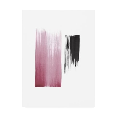 Trademark Fine Art Iris Lehnhard 'Black & Blush' Canvas Art, 24x32 IC01949-C2432GG
